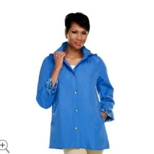 Dennis Basso Water Resistant sky blue large